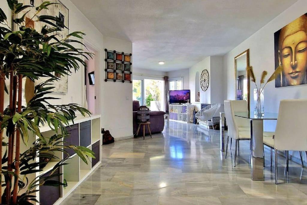 5* Stunning Golf & Sea Apartment Михас Экстерьер фото